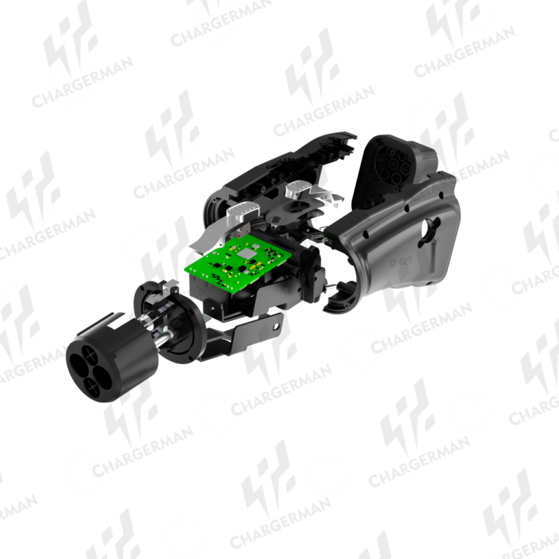 Chargerman CCS2-CHAdeMO Adapter|Black|1000V 250A
