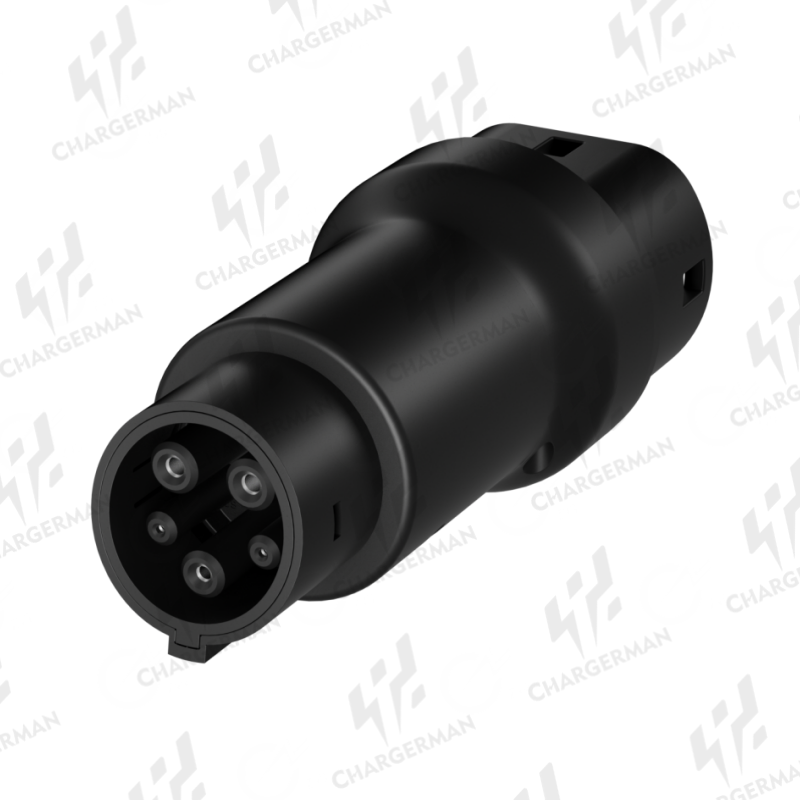 Chaargerman GBT-J1772 Adapter|220V 32A|Black