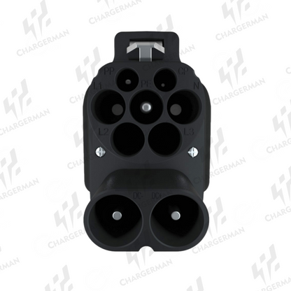 Chargerman CCS2-CHAdeMO Adapter|Black|1000V 250A