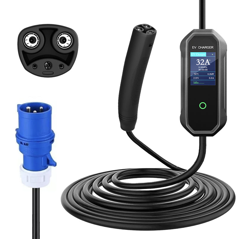 Chargerman PowerGo Portable EV Charger | 3.5kW - 22kW